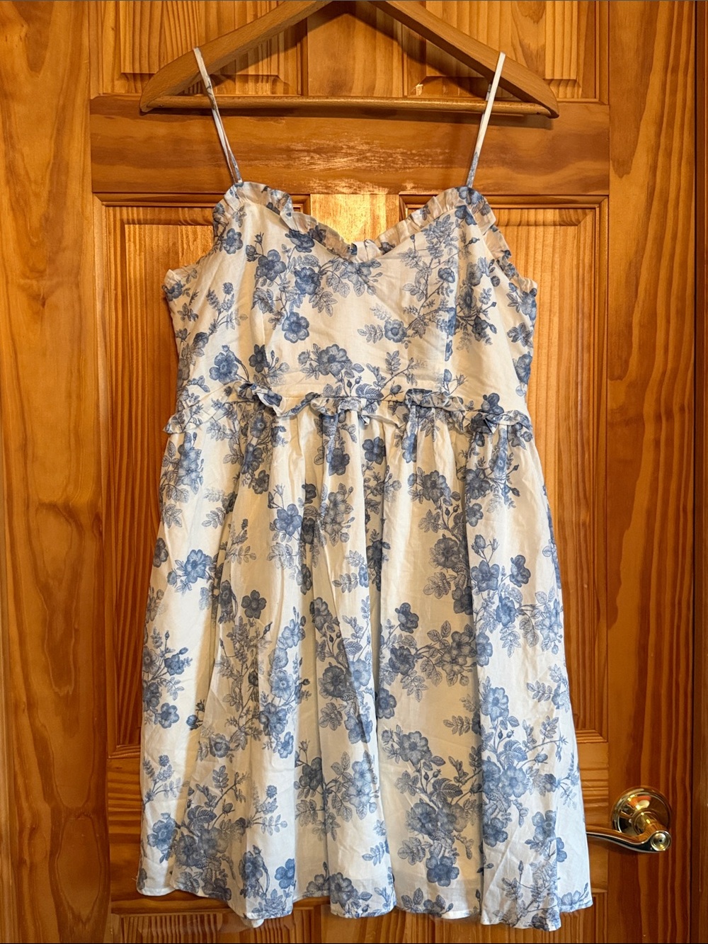 Altar'd State Freja floral print mini dress